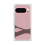 プレミアムスクエアケース with Pixelsnap［ オリジナル - initial color - Y dusty pink ］