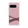 プレミアムスクエアケース with Pixelsnap［ オリジナル - initial color - Y dusty pink ］