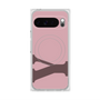 プレミアムスクエアケース with Pixelsnap［ オリジナル - initial color - Y dusty pink ］
