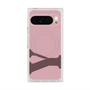プレミアムスクエアケース with Pixelsnap［ オリジナル - initial color - Y dusty pink ］