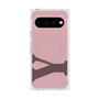 プレミアムスクエアケース with Pixelsnap［ オリジナル - initial color - Y dusty pink ］