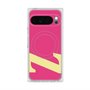 プレミアムスクエアケース with Pixelsnap［ オリジナル - initial color - Z pink ］