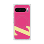 プレミアムスクエアケース with Pixelsnap［ オリジナル - initial color - Z pink ］