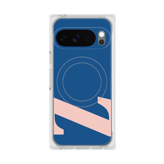 プレミアムスクエアケース with Pixelsnap［ オリジナル - initial color - Z navy ］
