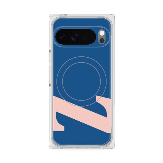 プレミアムスクエアケース with Pixelsnap［ オリジナル - initial color - Z navy ］