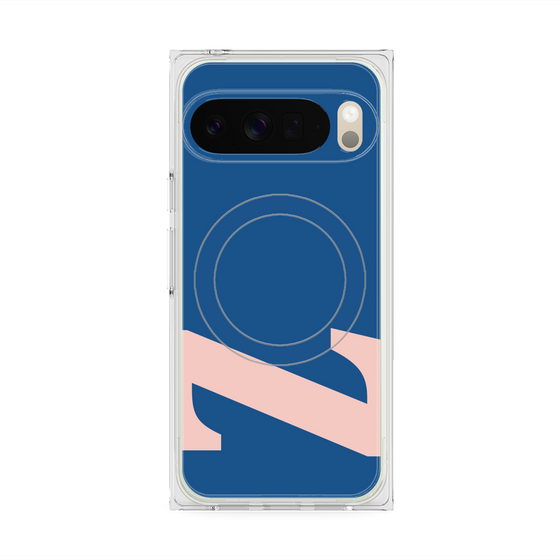 プレミアムスクエアケース with Pixelsnap［ オリジナル - initial color - Z navy ］