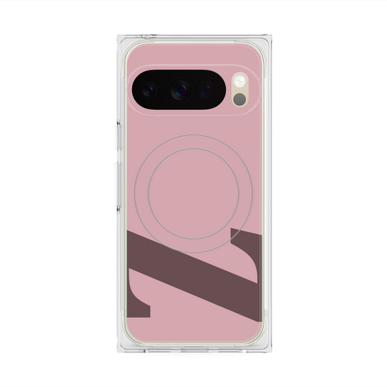 プレミアムスクエアケース with Pixelsnap［ オリジナル - initial color - Z dusty pink ］