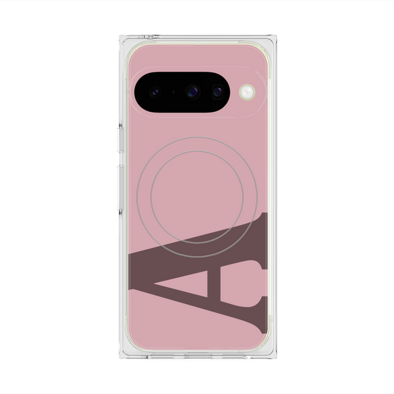 プレミアムスクエアケース with Pixelsnap［ オリジナル - initial color - A dusty pink ］