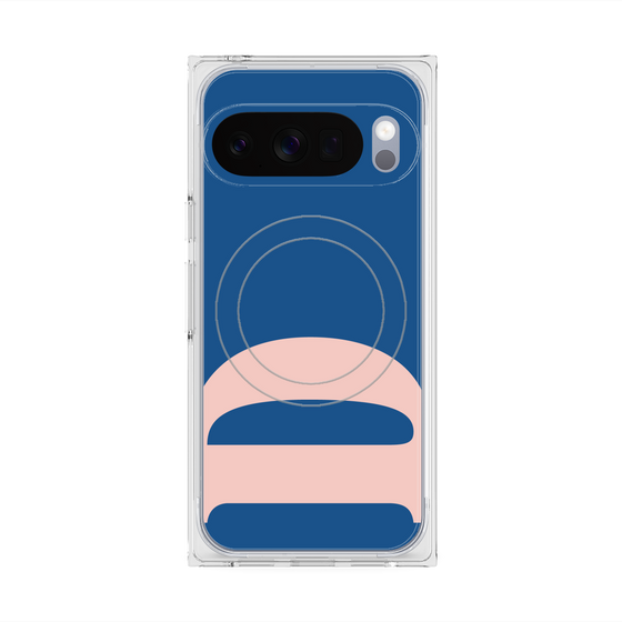 プレミアムスクエアケース with Pixelsnap［ オリジナル - initial color - D navy ］