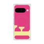 プレミアムスクエアケース with Pixelsnap［ オリジナル - initial color - F pink ］