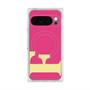 プレミアムスクエアケース with Pixelsnap［ オリジナル - initial color - F pink ］