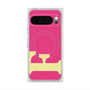 プレミアムスクエアケース with Pixelsnap［ オリジナル - initial color - F pink ］