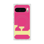 プレミアムスクエアケース with Pixelsnap［ オリジナル - initial color - F pink ］