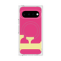 プレミアムスクエアケース with Pixelsnap［ オリジナル - initial color - F pink ］