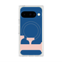 プレミアムスクエアケース with Pixelsnap［ オリジナル - initial color - F navy ］