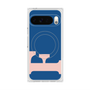 プレミアムスクエアケース with Pixelsnap［ オリジナル - initial color - F navy ］