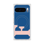 プレミアムスクエアケース with Pixelsnap［ オリジナル - initial color - F navy ］