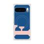 プレミアムスクエアケース with Pixelsnap［ オリジナル - initial color - F navy ］