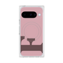 プレミアムスクエアケース with Pixelsnap［ オリジナル - initial color - F dusty pink ］