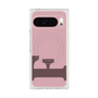 プレミアムスクエアケース with Pixelsnap［ オリジナル - initial color - F dusty pink ］