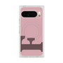 プレミアムスクエアケース with Pixelsnap［ オリジナル - initial color - F dusty pink ］
