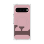 プレミアムスクエアケース with Pixelsnap［ オリジナル - initial color - F dusty pink ］