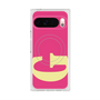 プレミアムスクエアケース with Pixelsnap［ オリジナル - initial color - G pink ］