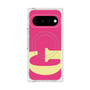 プレミアムスクエアケース with Pixelsnap［ オリジナル - initial color - G pink ］