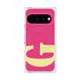 プレミアムスクエアケース with Pixelsnap［ オリジナル - initial color - G pink ］