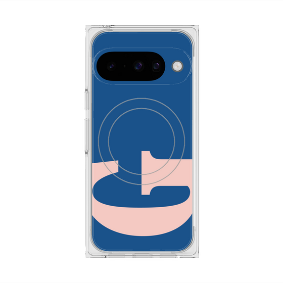 プレミアムスクエアケース with Pixelsnap［ オリジナル - initial color - G navy ］