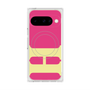 プレミアムスクエアケース with Pixelsnap［ オリジナル - initial color - H pink ］