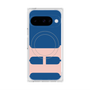 プレミアムスクエアケース with Pixelsnap［ オリジナル - initial color - H navy ］