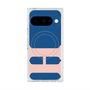 プレミアムスクエアケース with Pixelsnap［ オリジナル - initial color - H navy ］