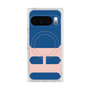 プレミアムスクエアケース with Pixelsnap［ オリジナル - initial color - H navy ］