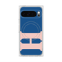 プレミアムスクエアケース with Pixelsnap［ オリジナル - initial color - H navy ］