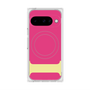 プレミアムスクエアケース with Pixelsnap［ オリジナル - initial color - I pink ］