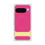 プレミアムスクエアケース with Pixelsnap［ オリジナル - initial color - I pink ］