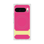 プレミアムスクエアケース with Pixelsnap［ オリジナル - initial color - I pink ］