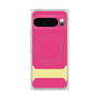 プレミアムスクエアケース with Pixelsnap［ オリジナル - initial color - I pink ］