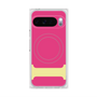 プレミアムスクエアケース with Pixelsnap［ オリジナル - initial color - I pink ］