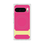プレミアムスクエアケース with Pixelsnap［ オリジナル - initial color - I pink ］