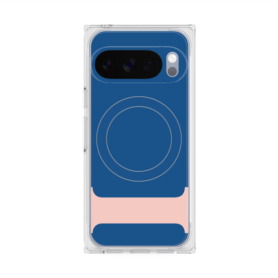 プレミアムスクエアケース with Pixelsnap［ オリジナル - initial color - I navy ］
