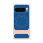プレミアムスクエアケース with Pixelsnap［ オリジナル - initial color - I navy ］