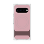 プレミアムスクエアケース with Pixelsnap［ オリジナル - initial color - I dusty pink ］