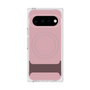 プレミアムスクエアケース with Pixelsnap［ オリジナル - initial color - I dusty pink ］