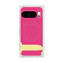 プレミアムスクエアケース with Pixelsnap［ オリジナル - initial color - J pink ］