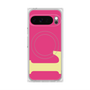 プレミアムスクエアケース with Pixelsnap［ オリジナル - initial color - L pink ］