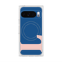 プレミアムスクエアケース with Pixelsnap［ オリジナル - initial color - L navy ］