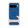 プレミアムスクエアケース with Pixelsnap［ オリジナル - initial color - L navy ］