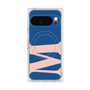 プレミアムスクエアケース with Pixelsnap［ オリジナル - initial color - M navy ］